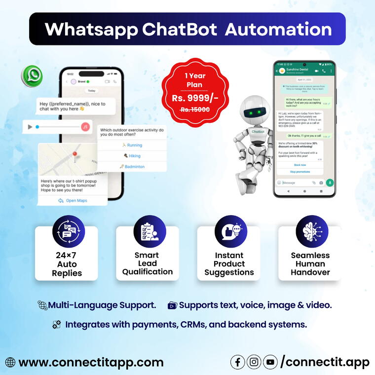 WHATSAPP CHATBOT AUTOMATION