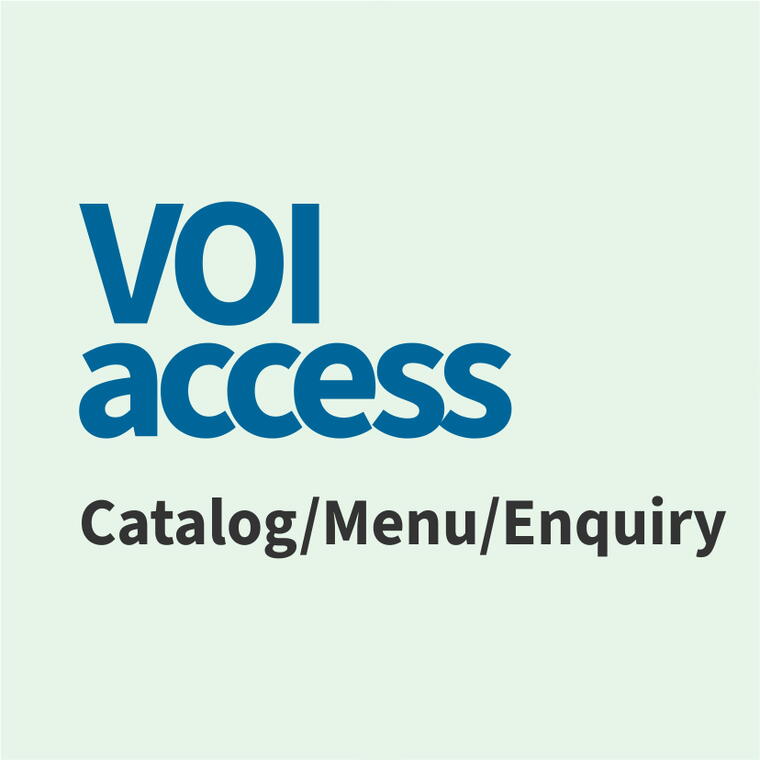 VOI Access and Catalog/Menu/Enquiry