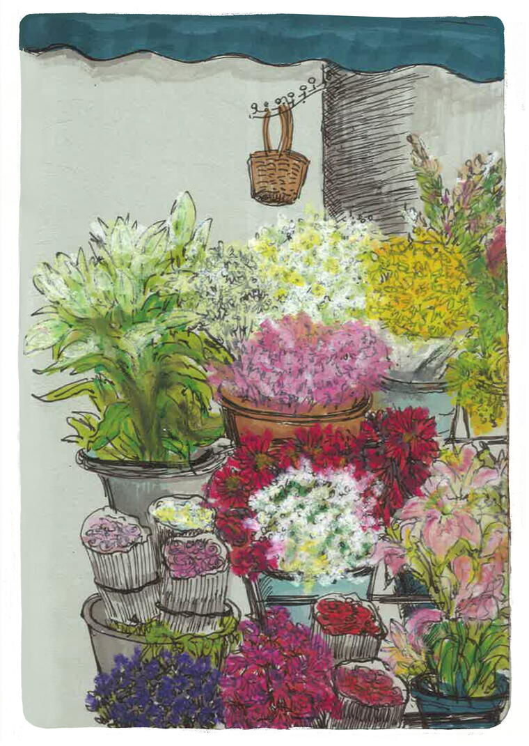 At the Florist’s