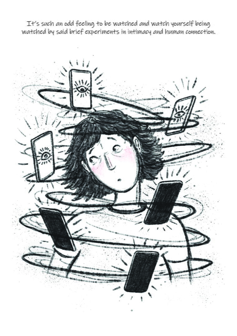 Swipe Swipe Stalk - a Zine booklet