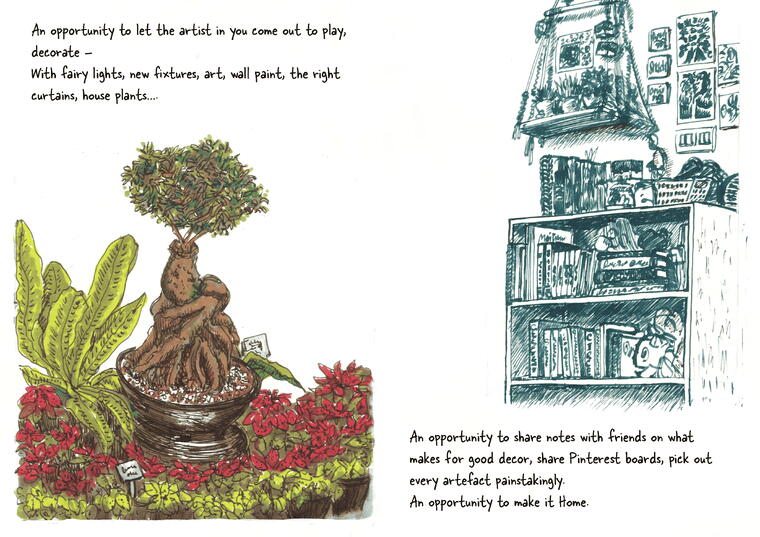An Ode to a First Apartment - Zine