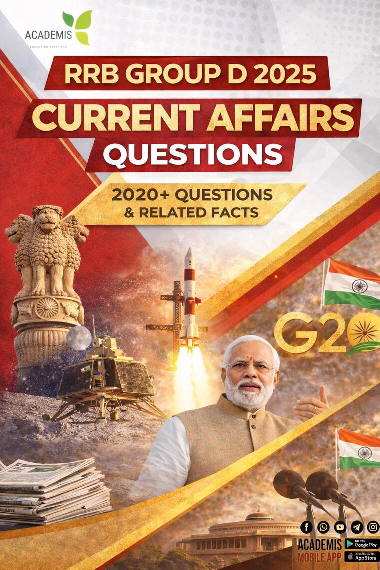 RRB GROUP D 2025 ലെ CA ചോദ്യങ്ങൾ