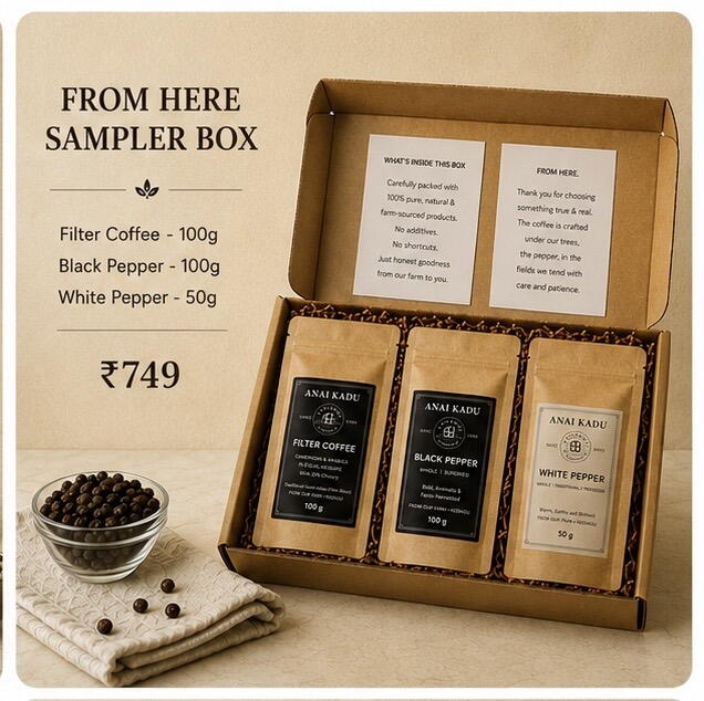 Anai Kadu "From Here" Sampler Box