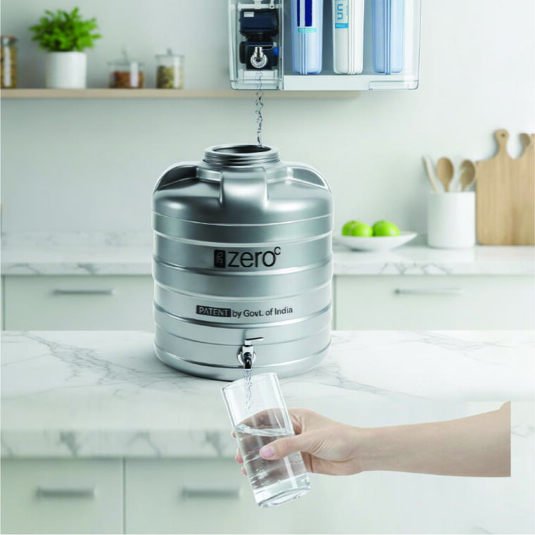 P4 International Zero C Alkaline Technology Water Recharger 15 Litres + 2 Litres