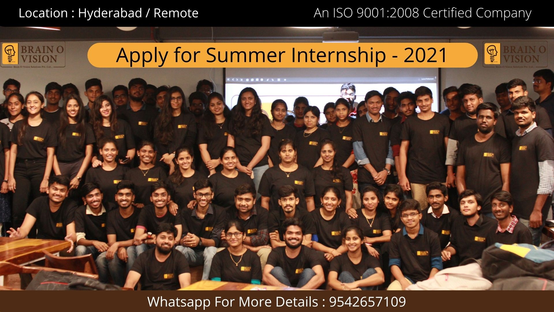 Online Internship now at Brainovision Solutions are open. You can learn ...