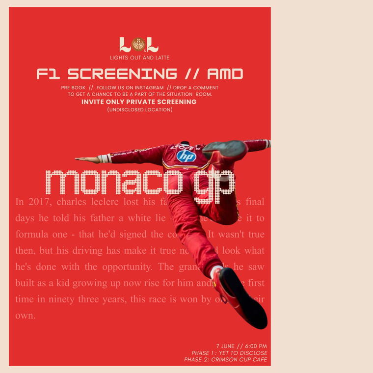 Monaco Grand Prix Screening