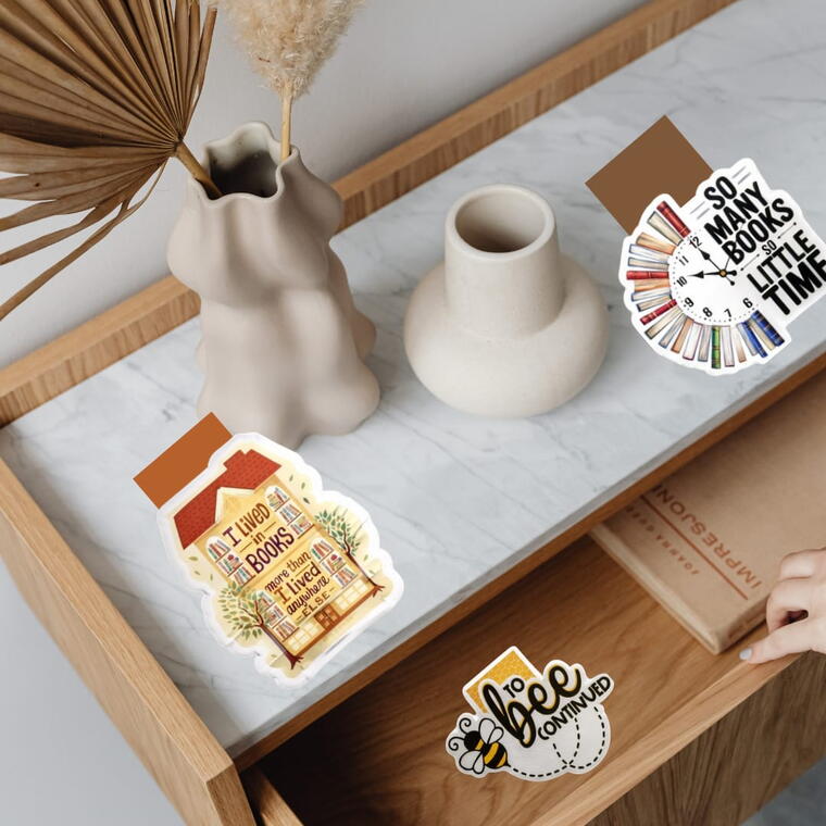 Cute Magnetic Bookmarks Set for Book Lovers 