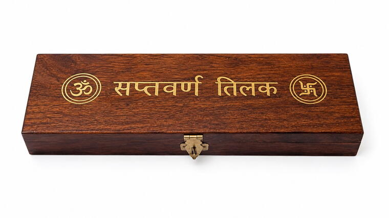 Saptvaran Tilak Sheesham Wood Edition