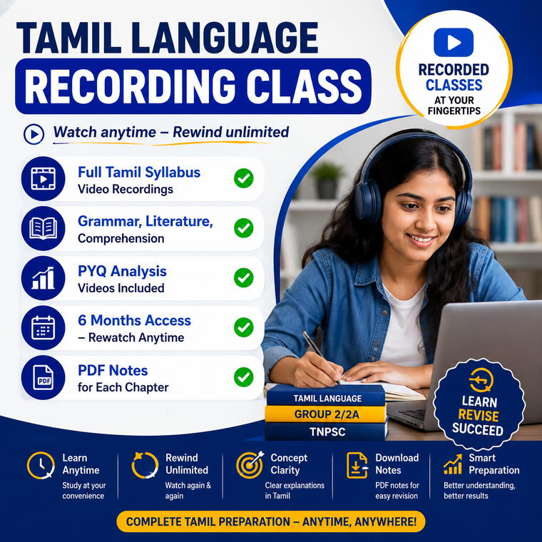 Tamil Language Recording Class