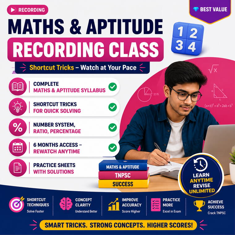 Maths &amp; Aptitude Recording Class