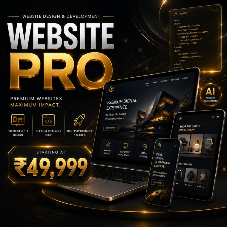 Website Design &amp; Development - Pro
