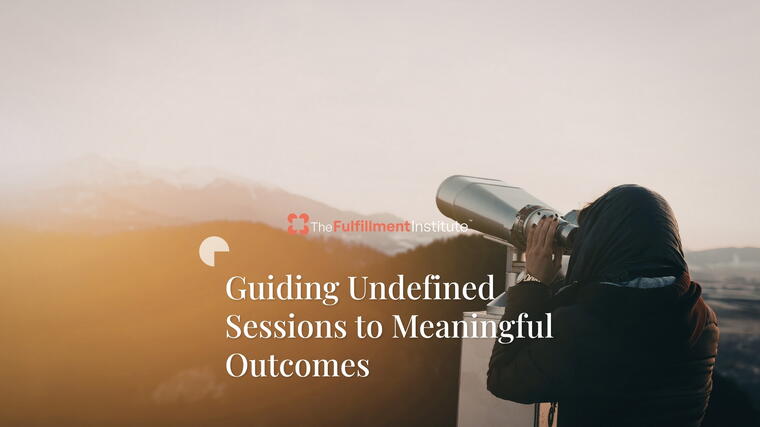 Guiding Undefined Sessions to Meaningful Outcomes