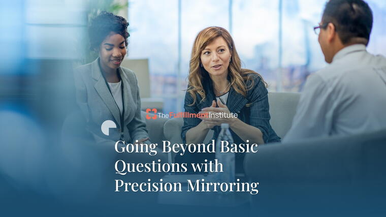 Going Beyond Basic Questions with Precision Mirroring