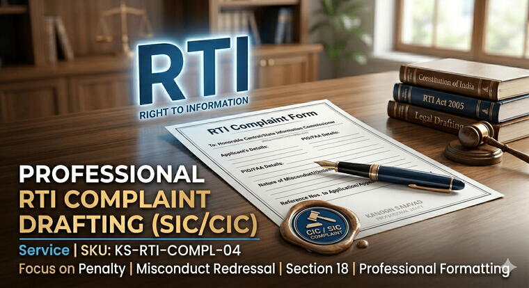 RTI  - PIO /FAA COMPLAIN DRAFT (SIC/CIC)