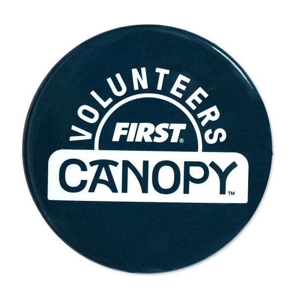 FIRST CANOPY Volunteer Button