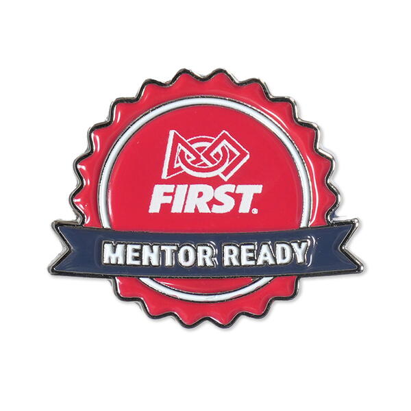 MENTOR Ready Lapel Pin