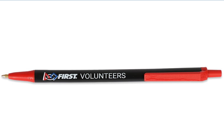FIRST Volunteers Pen (Red/Blue)