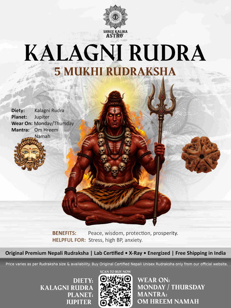 Nepali 5 Mukhi Rudraksha Original Lab Certified with X-Ray (Loose Bead)