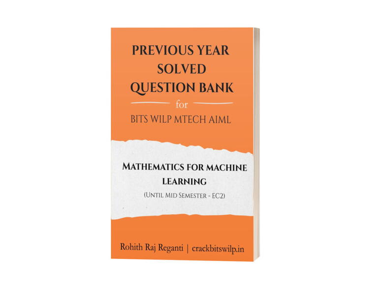 MFML - Sem 1 - Solved Question Bank (Midsem)