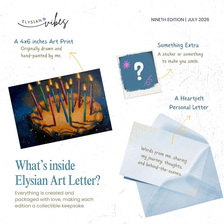 💌 Elysian Art Letter Club - July 2026 Edition