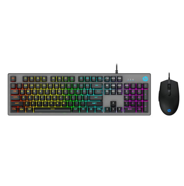 HP KM300F Wired USB Gaming Keyboard and Mouse Set