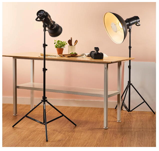 Heavy Duty 9 Feet Extendable Metal Tripod Stand