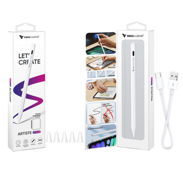 Vaku Luxos® ARTISTE STYLUS Magical Pencil for iPads Pro, Air, mini