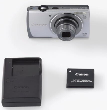 Canon PowerShot A3500 16MP Point and Shoot Camera (Black) with 5X Optical Zoom