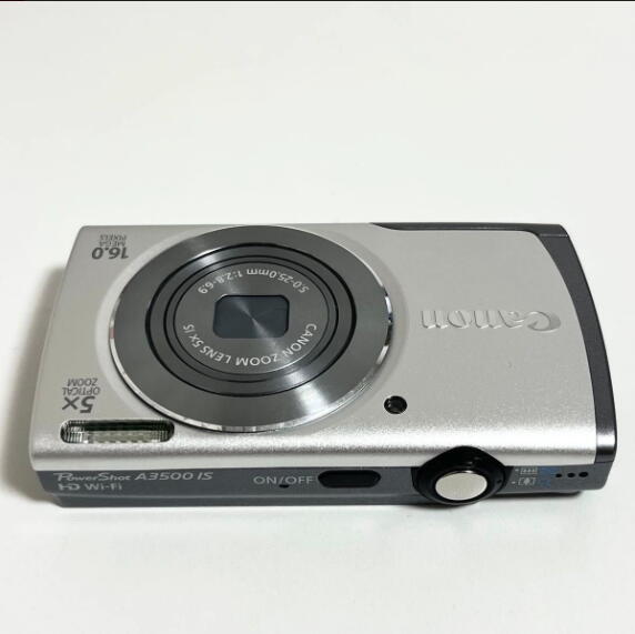 Canon PowerShot A3500 16MP Point and Shoot Camera (Black) with 5X Optical Zoom