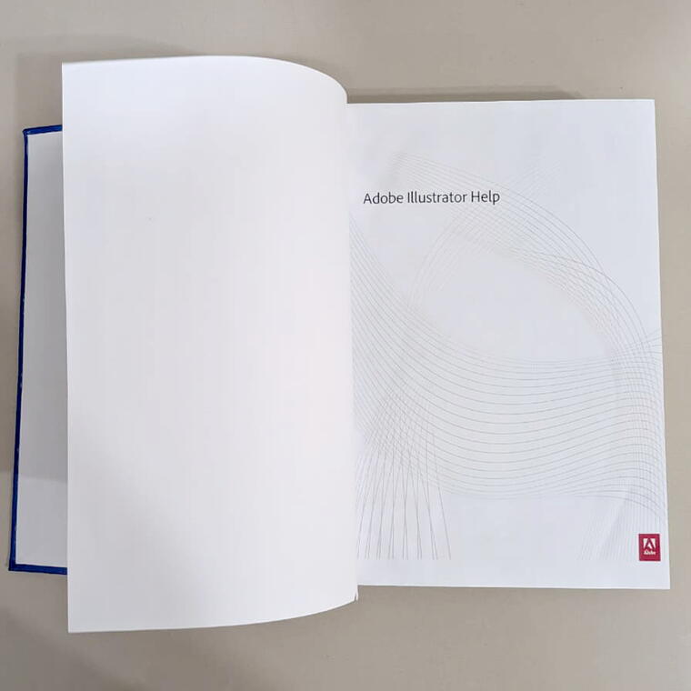 Adobe Illustrator Help / Guide Hard Cover Book