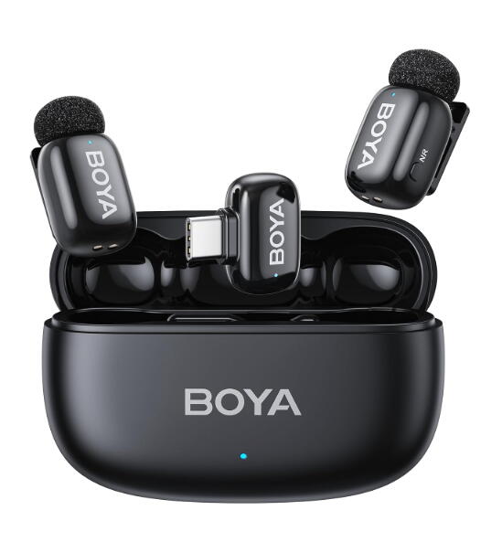 BOYA Mini 2 Wireless mic for YouTube Mic for Video Recording