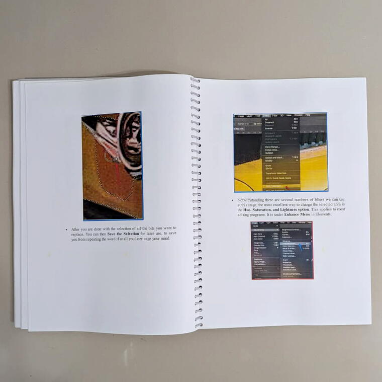 Adobe Photoshop Guide Hard Cover Book