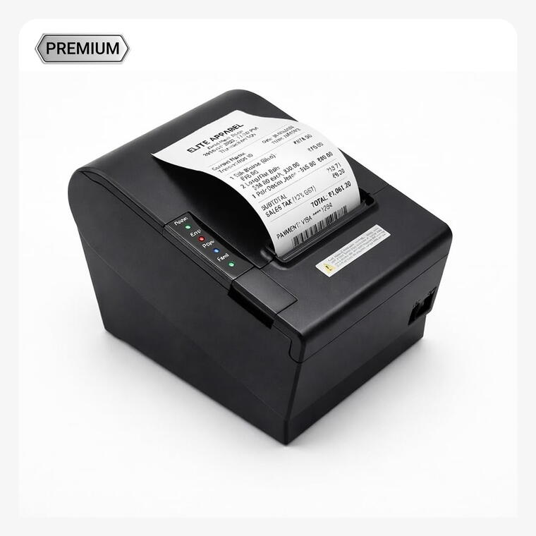 Ethernet Printer 3 Inch (80mm) USB Only | 