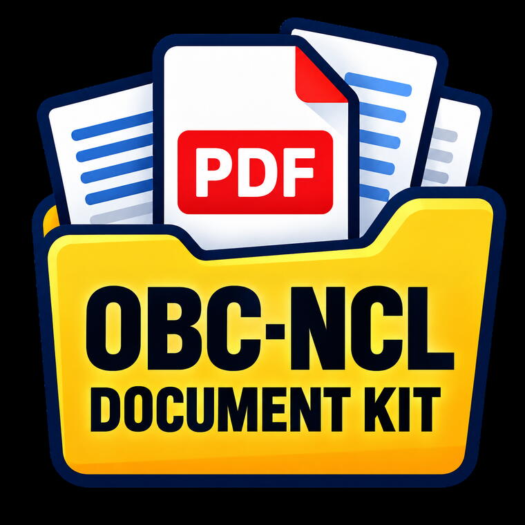WB OBC NCL FORMS - ALL 4 FORMS