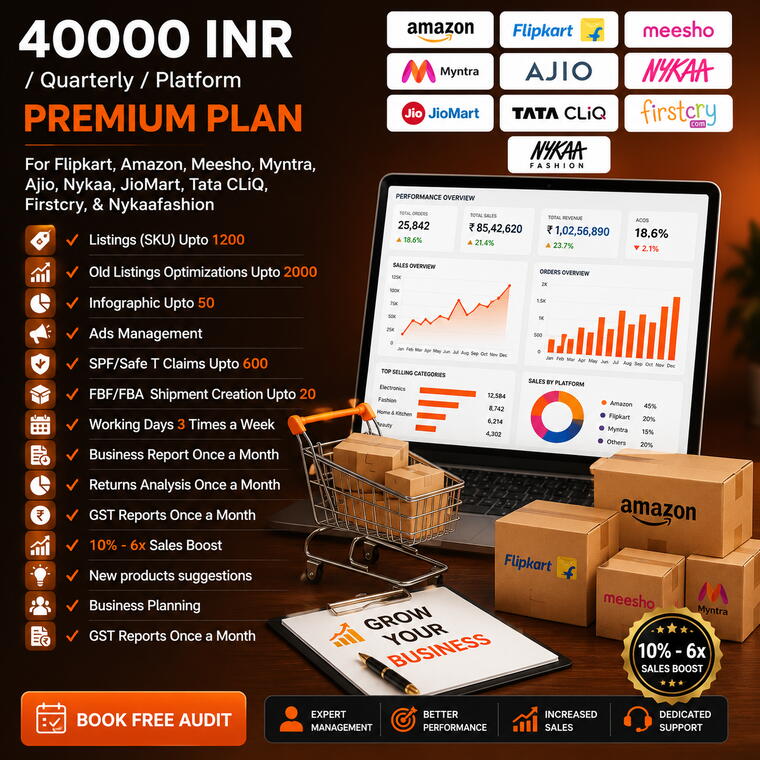 Permium Plan For Ecom Account Manegement (Quatarly)