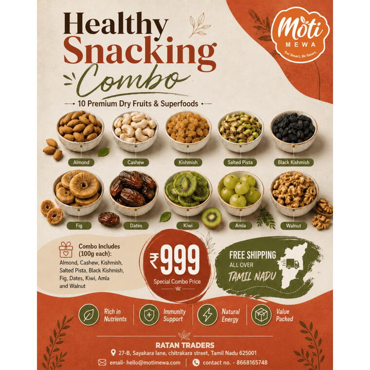 Moti Mewa Healthy Snack Combo