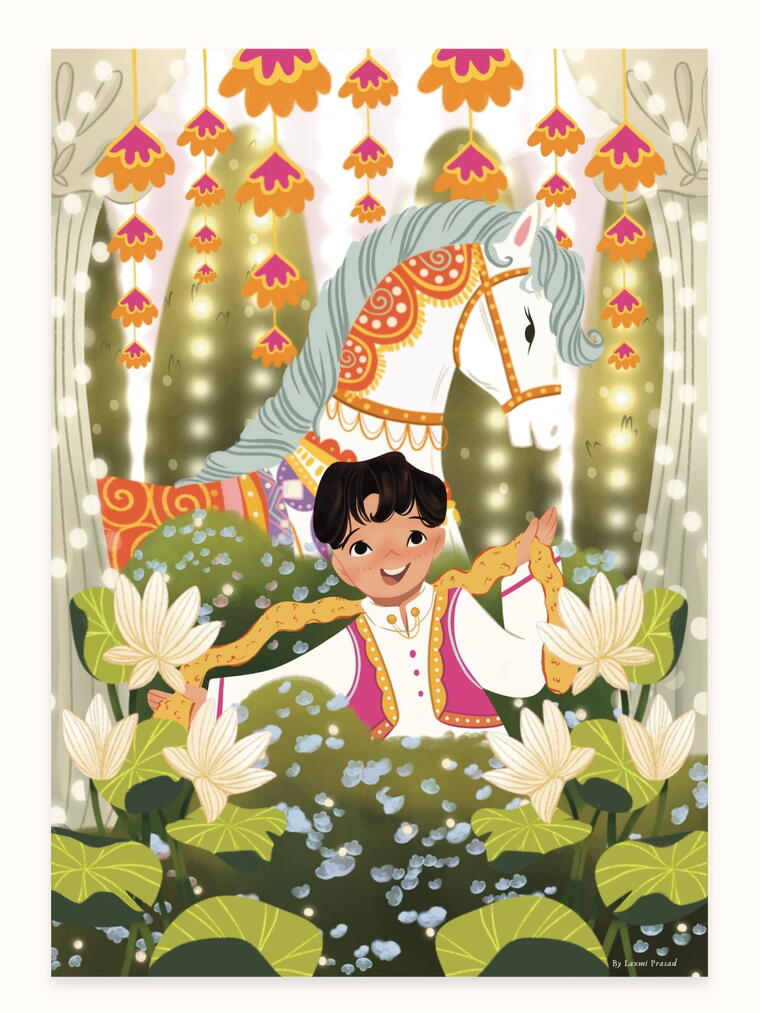 Ladke Wale: A5 Matte Print, Borderless
