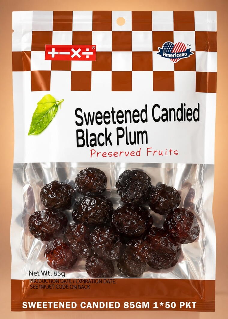 Sweetened Candied Black Plum 85g