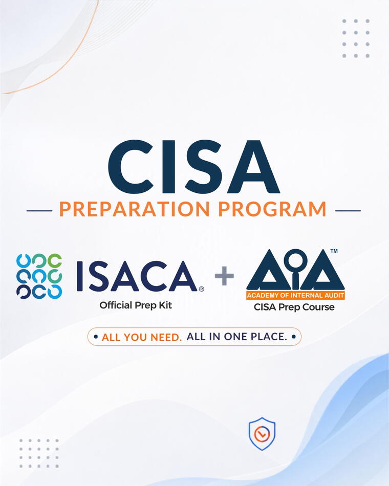 CISA Prep Course - AIA Short Notes Books Delivery Outside India