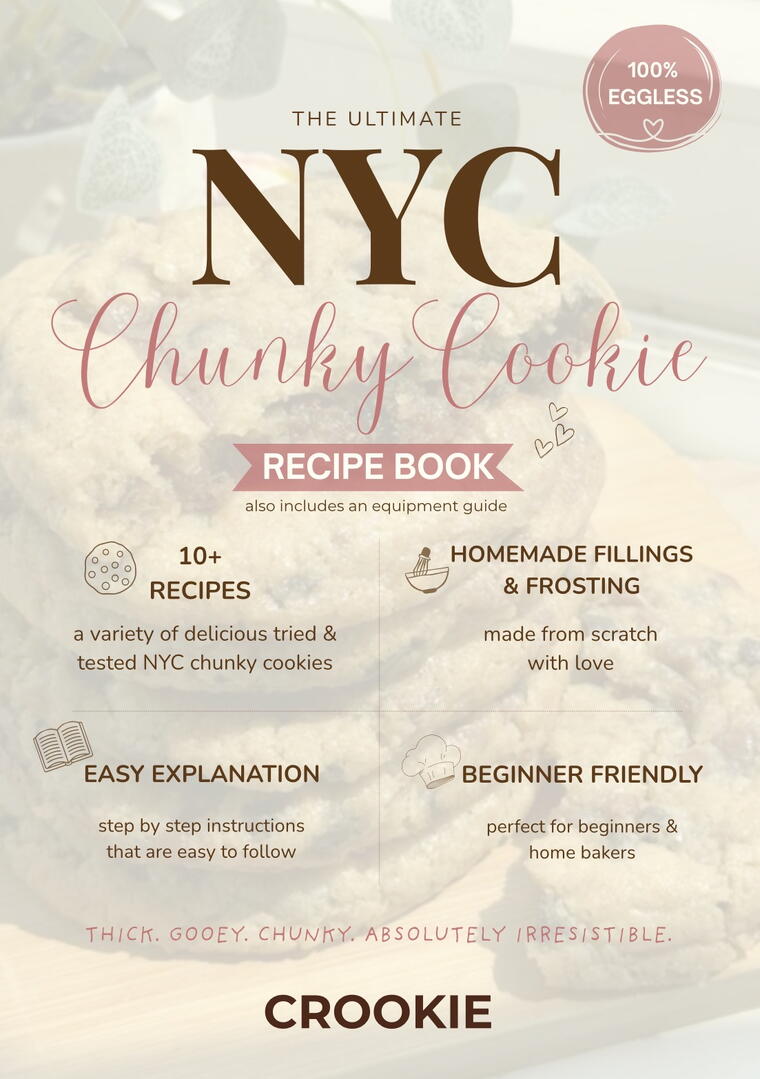 Eggless NYC  Chunky Cookies Ebook