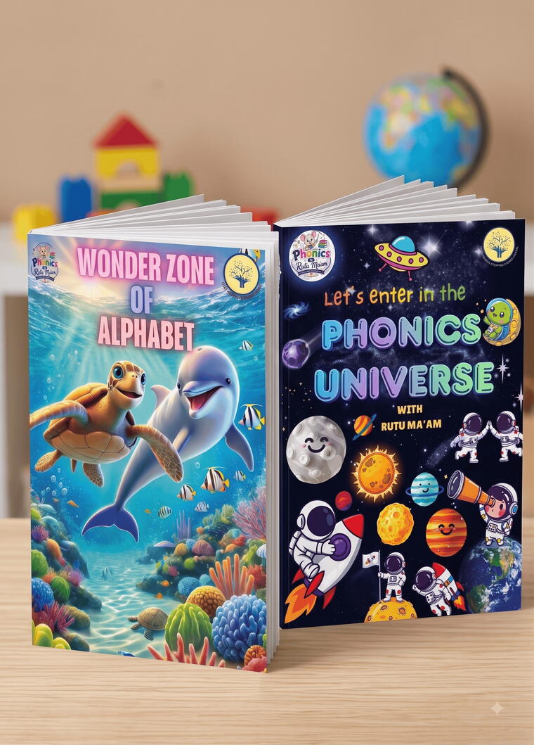 Phonics Universe &amp; Alphabet (2 Books)