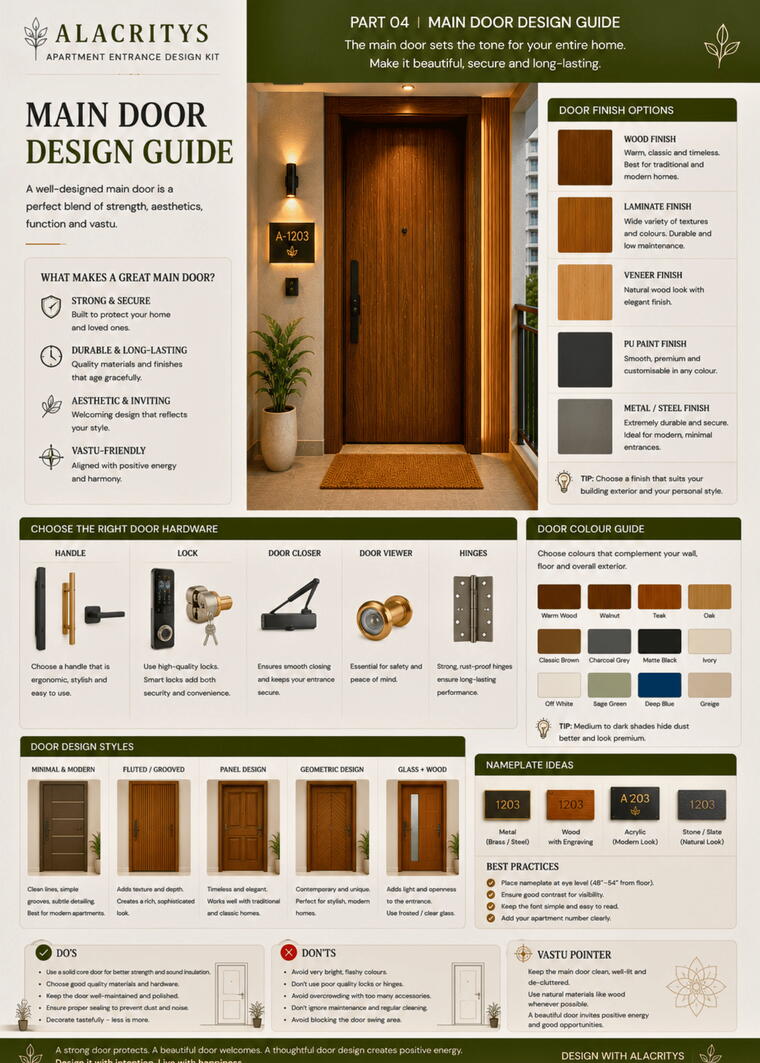 Apartment Entrance Design Kit