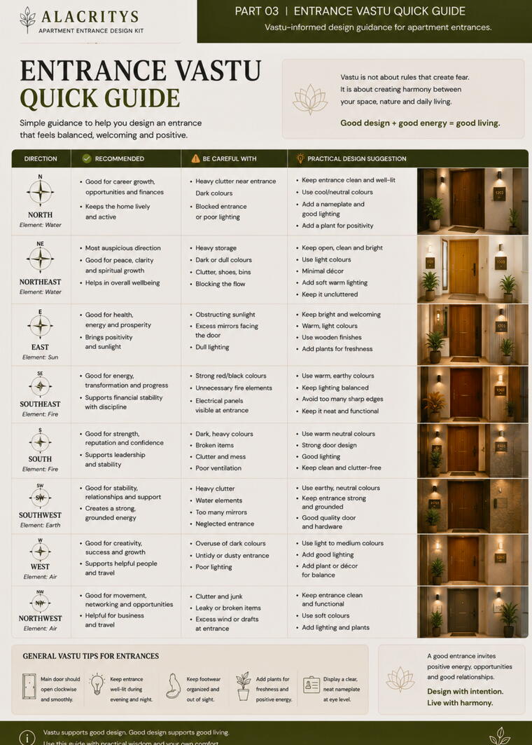 Apartment Entrance Design Kit