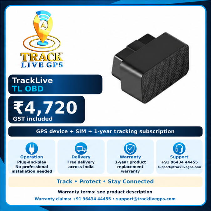 TrackLive TL OBD GPS product graphic