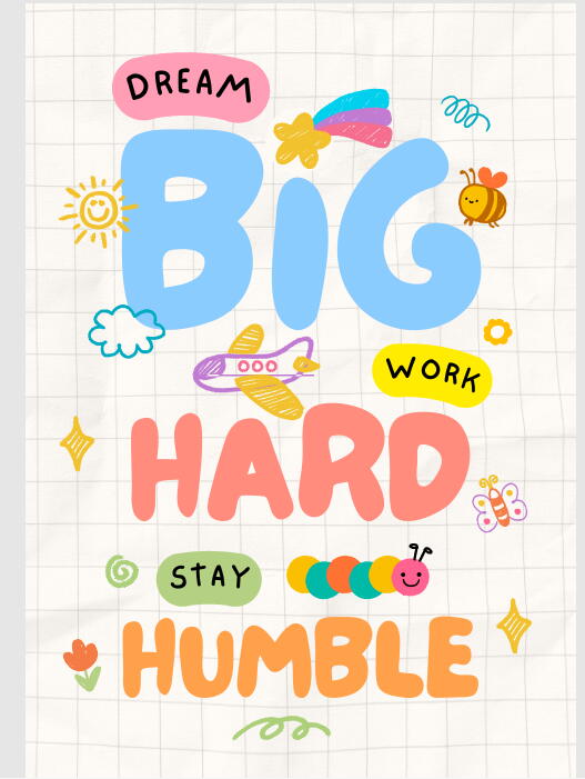 Posters - Words she reads every morning