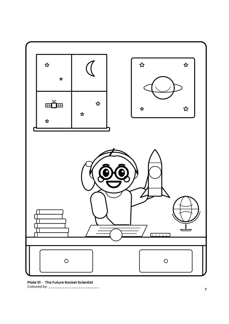 Little Champions Colouring Book