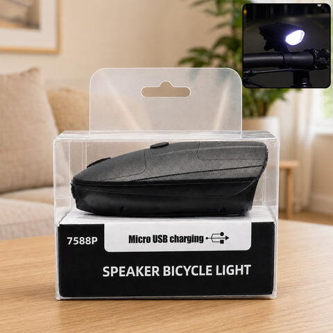 SPEAKER AND BICYCLE HEAD LAMP