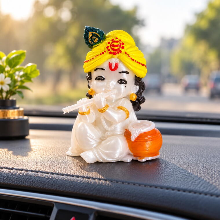 VSR Baal Krishna with Makhan Pot