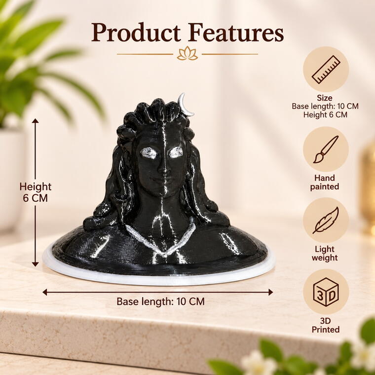 VSR Adiyogi Shiva Idol