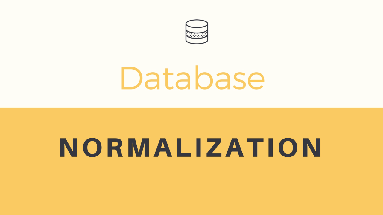 Basic Concept of Database Normalisation - Simple Explanation for Beginners